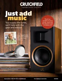 Free Catalog - Crutchfield Electronics & Audio Catalog