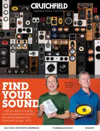 Free Catalog - Crutchfield Electronics & Audio Catalog
