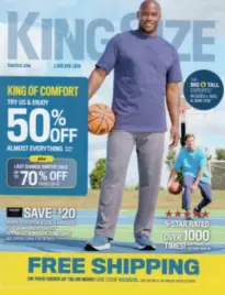 Free Men's Clothing Catalog - King Size Catalog